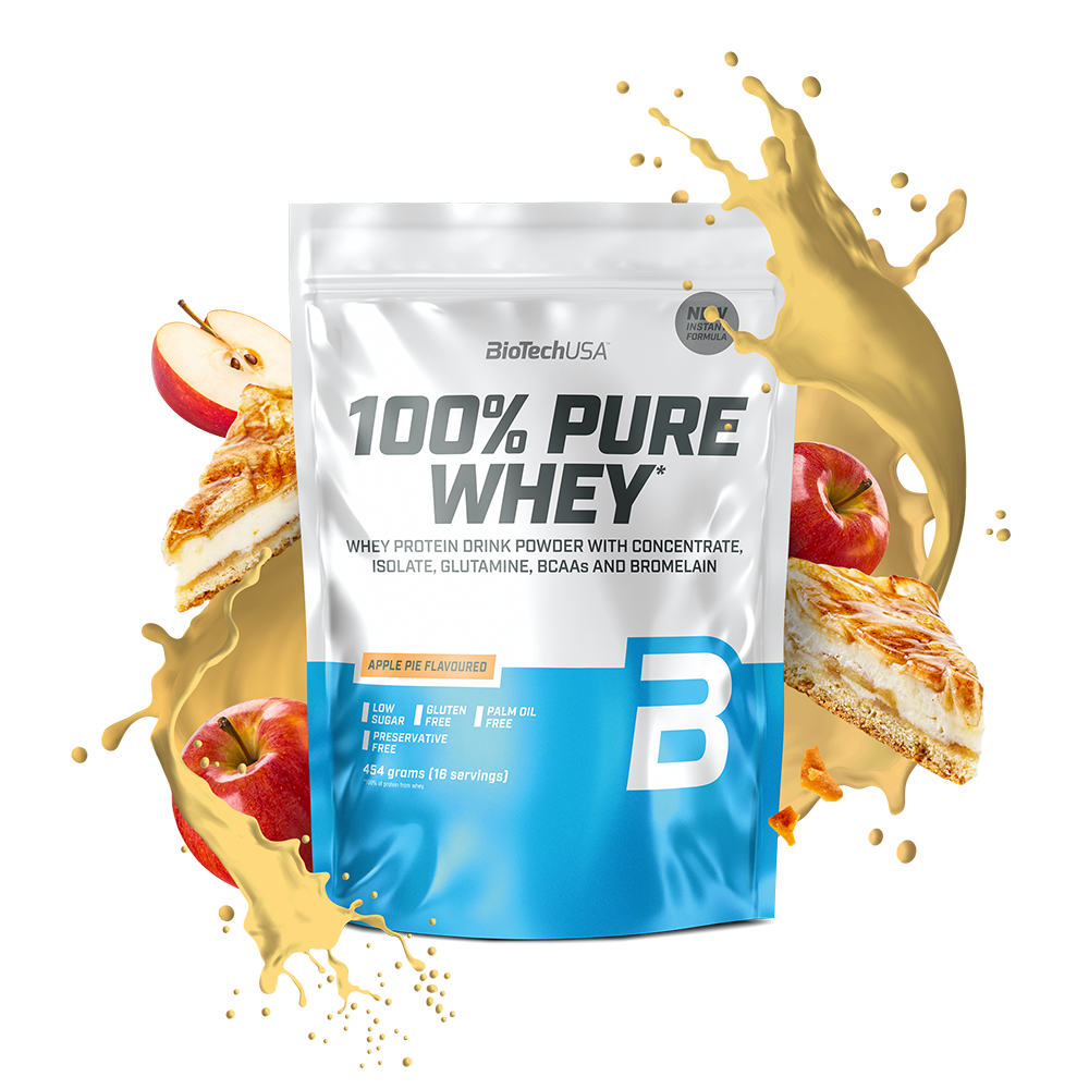 100% Pure Whey tejsavó fehérjepor - 454 g