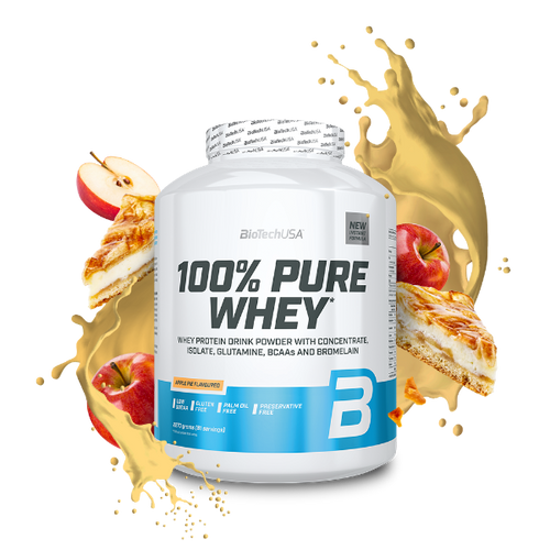 BioTechUSA 100% Pure Whey tejsavó fehérjepor - 2270 g