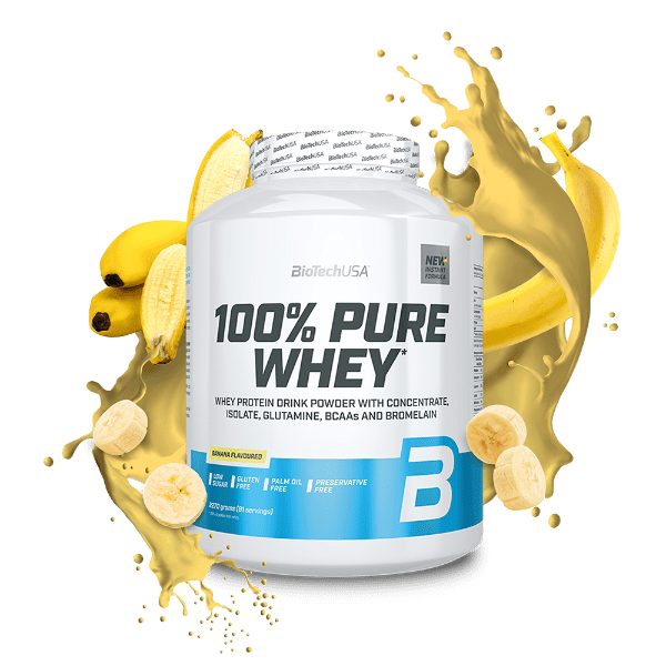 100% Pure Whey tejsavó fehérjepor - 2270 g