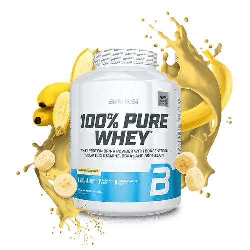 BioTechUSA 100% Pure Whey tejsavó fehérjepor - 2270 g