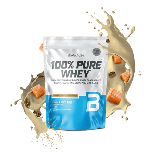 BioTechUSA 100% Pure Whey tejsavó fehérjepor - 454 g