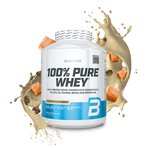 BioTechUSA 100% Pure Whey tejsavó fehérjepor - 2270 g