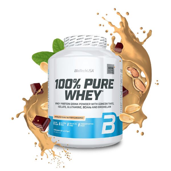 100% Pure Whey tejsavó fehérjepor - 2270 g