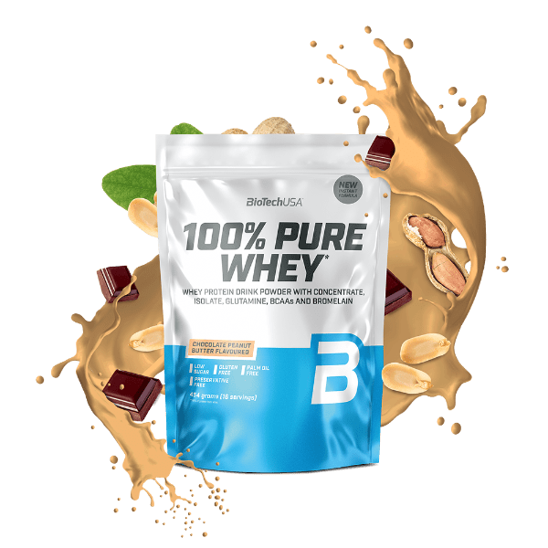 100% Pure Whey tejsavó fehérjepor - 454 g