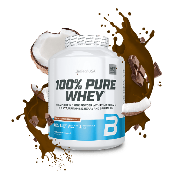 100% Pure Whey tejsavó fehérjepor - 2270 g