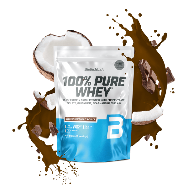 100% Pure Whey tejsavó fehérjepor - 454 g