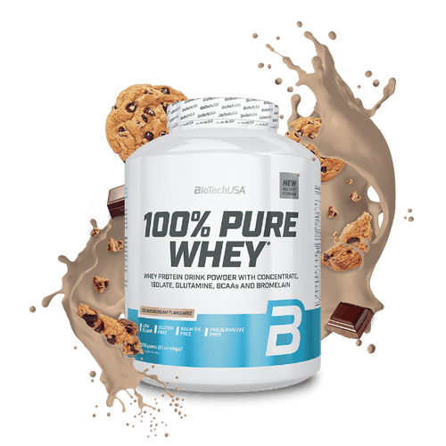 BioTechUSA 100% Pure Whey tejsavó fehérjepor - 2270 g