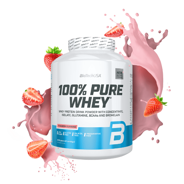 100% Pure Whey tejsavó fehérjepor - 2270 g