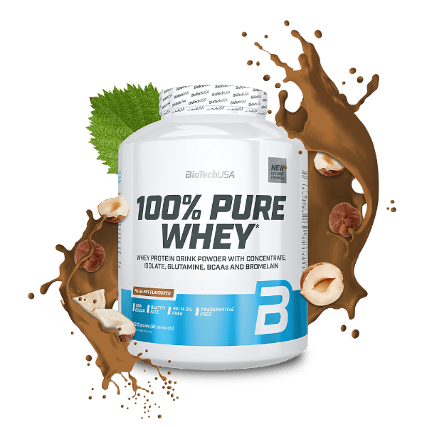 100% Pure Whey tejsavó fehérjepor - 2270 g