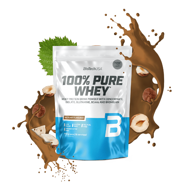 100% Pure Whey tejsavó fehérjepor - 454 g