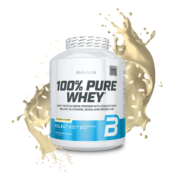 100% Pure Whey tejsavó fehérjepor - 2270 g