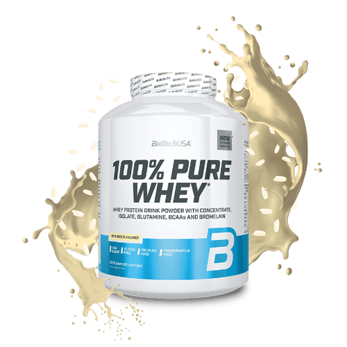 BioTechUSA 100% Pure Whey tejsavó fehérjepor - 2270 g