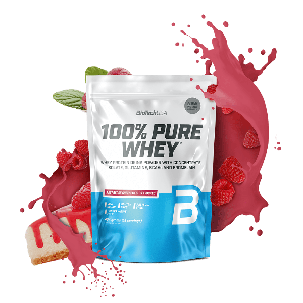 100% Pure Whey tejsavó fehérjepor - 454 g