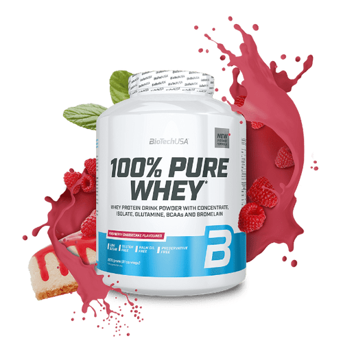 BioTechUSA 100% Pure Whey tejsavó fehérjepor - 2270 g