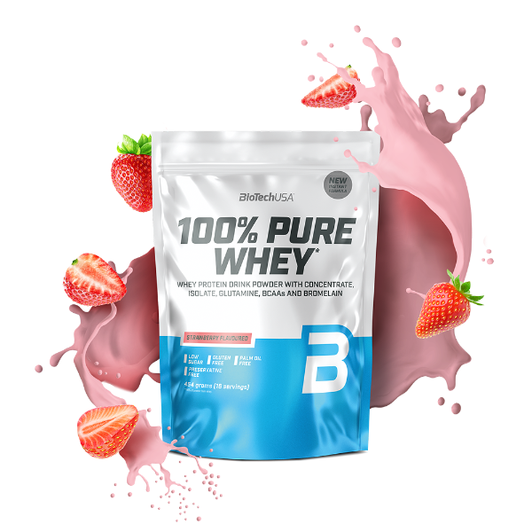 100% Pure Whey tejsavó fehérjepor - 454 g