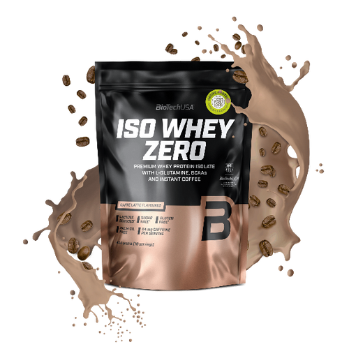 BioTechUSA Iso Whey Zero - 454 g Caffé Latte