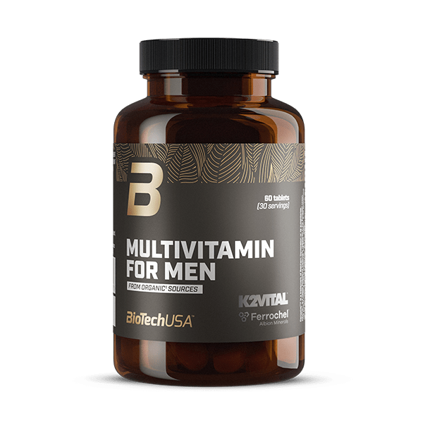 Multivitamin For Men from organic sources - 60 tabletta