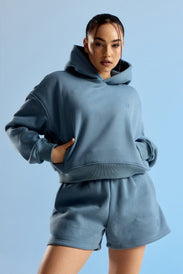 RISE FLOW női cropped kapucnis pulóver - BioTechUSA Hungary