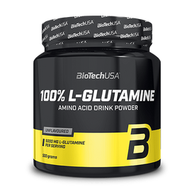 100% L - Glutamine - 500 g - BioTechUSA Hungary