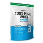 BioTechUSA 100% Pure Whey Natural tejsavófehérje-koncentrátum italpor - 1000 g