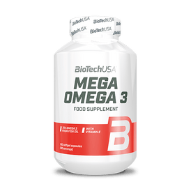 Mega Omega 3 - 180 lágykapszula - BioTechUSA Hungary