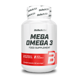 Mega Omega 3 - 90 lágykapszula - BioTechUSA Hungary