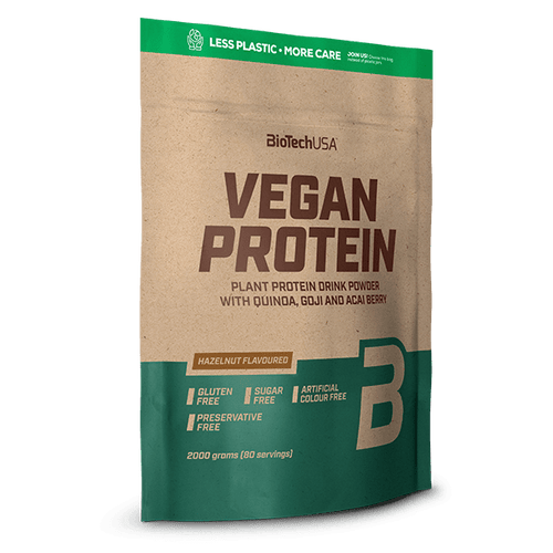 BioTechUSA Vegan Protein, fehérje vegánoknak - 2000 g
