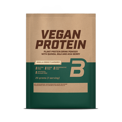 BioTechUSA Vegan Protein, fehérje vegánoknak - 25 g