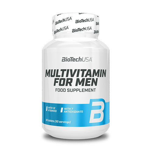 BioTechUSA Multivitamin for Men étrend-kiegészítő - 60 db tabletta