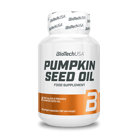Pumpkin Seed Oil - 60 db lágyzselatin kapszula - BioTechUSA Hungary
