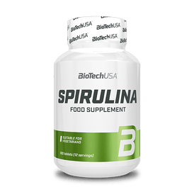 Spirulina - 100 tabletta - BioTechUSA Hungary