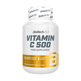 Vitamin C 500 - 120 rágótabletta - BioTechUSA Hungary