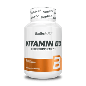 Vitamin D3 - 120 tabletta - BioTechUSA Hungary