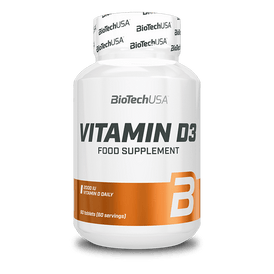 Vitamin D3 - 60 tabletta - BioTechUSA Hungary